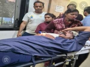 लूट का शिकार घायल कारोबारी